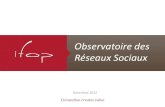 Observatoire des Réseaux Sociaux - IFOP · 2018-03-15 · 2 L’Observatoire des réseaux sociaux est une enquête quantitative réalisée chaque année depuis l’automne 2007 par
