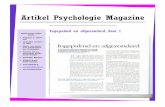 Artikel Psychologie Magazine · aan het wankelen brengt, zoals het verlies van een geliefde.' Mensen die zich bewust zijn van de con- troletechnieken, zijn er juist beter tegen bestand.