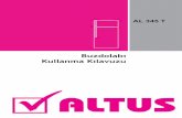 Buzdolabı Kullanma Kılavuzudownload.altus.com.tr/Download.UsageManualsAltus/tr... · Kullanılmış ürünleri geri kazanıma vererek çevrenin ve doğal kaynakların korunmasına