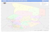 TCHAD : Découpage administratif (juillet 2016) · Dar-Tama Kobé Barh-El-Gazel Sud Barh-El-Gazel ... Chef-lieu de sous-préfecture Frontière nationale Limite de région Limite de