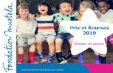 Prix et Bourses 2019 - prévention et recherche santé ... · Fondation Mustela, ces comités désignent les lauréats des Bourses de Recherche Universitaire pour l’enfant, du Prix