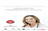 CARDIOPATÍAS CONGÉNITAS DEL ADULTO · 2020-03-12 · Introducción . La prevalencia mundial (número de pacientes vivos) de cardiopatías congénitas en la población adulta se