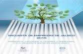 ENCUESTA DE EMPRESAS DE JALISCO 2015 · De acuerdo con los resultados de la Encuesta, la gran mayoría de las empresas del sector formal de Jalisco lleva registros contables, ya sea