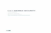 ESET Mobile Security for Android€¦ · ESET Mobile Security est une solution de sécurité complète qui protège votre appareil contre les nouvelles menaces et les pages de hameçonnage,