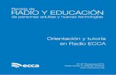 Revista de RADIO Y EDUCACIÓN · Revista de RADIO Y EDUCACIÓN de personas adultas y nuevas tecnologías Nº 6 Diciembre 20172 Radio ECCA Fundación Canaria Orientación y tutoría