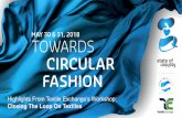 Highlights From Textile Exchange’s Workshop: Closing The Loop … · 2018-06-18 · short/fashion vs. long/timeless ambitious vision get step by step resilience! embrace innovation