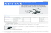 OMRON - Documentation: Capteur de déplacement inductif - ZX-E · 2009-10-24 · Capteurs avancés (Type capteur de déplacement inductif) Série ZX-E 1 Capteurs avancés (Type capteur