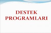 DESTEK PROGRAMLARI - ogu.edu.tr · 1501 - Sanayi Ar-Ge Projeleri Destekleme Programı 1503 - Proje Pazarları Destekleme Programı 1507 - KOBİ Ar-Ge Başlangıç Destek Programı