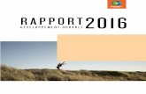 Rapport développement durable 2016 - Paprec · 2017-08-28 · depuis 2004. L’année 2016 a été marquée par de nombreux succès commerciaux – les contrats du Grand Clermont-Ferrand