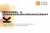 PERSONAL- & VERÄNDERUNGSMANAGEMENT · 2020-02-10 · Austrian Management Review Austrian Management Forum Austrian Academy of Management & Leadership Executive Education und Scientific