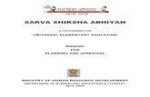 SARVA SHIKSHA ABHIYAN - ssa karnatakassakarnataka.gov.in/pdfs/planning/PlanApprisalManual.pdfSARVA SHIKSHA ABHIYAN 1.1 Introduction 1.1.1 Sarva Shiksha Abhiyan (SSA) is a comprehensive