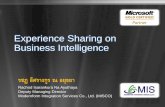Experience Sharing on Business Intelligencedownload.microsoft.com/documents/uk/th/fy10h1_cp/sql_misco.pdfBI to improve customer services 14 Whirlpool use BI to monitor warranty problem