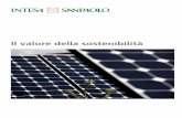 Il valore della sostenibilità - Intesa Sanpaolo Group...Il Carbon Disclosure Project seleziona, all’interno del FTSE Global Equity Index Series (Global 500), le società che dimostrano