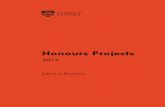 Honours Projects for 2019 FINAL - University of …Honours Projects 2019 School of Pharmacy 1 Index Academic Supervisor Page Prof. Jan-Willem Alffenaar 2 Prof. Parisa Aslani 3 A/Prof.