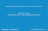 PARTE 153 OPERACIÓN DE AERÓDROMOS · 2019-08-14 · aga raac parte 153 administraciÓn nacional 2º edición 05 agosto 2019 de aviaciÓn civil i . registro de enmiendas