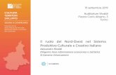 Il ruolo del Nord-Ovest nel Sistema Produttivo Culturale e ... · SPCC Nord-Ovest: +0,9% (tot. economia: +1,2%) SPCC Italia: +1,1% (tot. economia: +1,0%) Le specializzazioni nelle