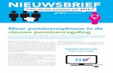juli 2014 nummer 4 PENSIOENKRANTfiles.m16.mailplus.nl/user31300064/1762/SPD - Nieuwsbrief... · 2014-07-11 · Juni • projectgroep oriënteert zich op een nieuwe regeling • Nieuwsbrief