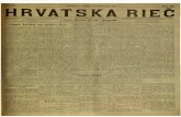ŠIBENIK, u nedjelju 19. studeno BVATSKA RIEC212.92.192.228/digitalizacija/novine/hrvatska-riec_1911_11__585.pdf · Šibenik, u nedjelju 19. studeno bvatska riec oplata: za Šibenik