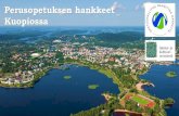 Perusopetuksen hankkeet Kuopiossa...Perusopetuksen hankkeita 1. Tutoroinnillatulevaisuuteen (2017) 2. Mentoroinnilla menestykseen (2017) 3. Osaavat opettajat –onnelliset oppijat