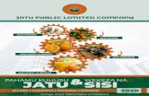 JATU Public Limited Company - WordPress.com · 2020-04-21 · Kampuni imesajiliwa nchini Tanzania na kupatiwa vyeti vya usajili na leseni kutoka mamlaka za serikali kama ifuatavyo;