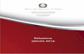 Relazione attività 2016 - mit.gov.it · Relazione attività 2016 Direzione Generale per la Vigilanza sulle Concessionarie Autostradali Settore Autostradale in concessione Relazione