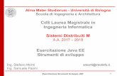 Presentazione di PowerPoint - unibo.itlia.deis.unibo.it/Courses/sd1718-info/lucidi/strumenti(1...• Java WebSocket API 1.0 (JSR 356) • Java API for JSON Processing 1.0 (JSR 353)