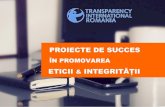 ETICII INTEGRITĂȚII - Portal de gestiune a documentelor ... si prezentari/TIRO - Proiecte de... · de Resurse Anticorupţie pentru Cetăţeni (ALAC) cursuri organizate şi 200 peste