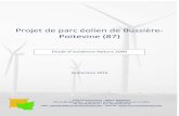 Projet de parc éolien de Bussière- Poitevine (87)...Le projet de parc éolien de Bussière-Poitevine (87) présenté par la société Valeco est composé de sept aérogénérateurs