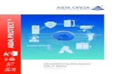 SICHERHEITSLÖSUNGEN NACH MASS - AIDA ORGA...6 AIDA ORGA AIDA ORGA 7 Je nach Anforderung bietet AIDA hier vielfältige Möglichkeiten: · Automatischer Alarm, z.B. bei zu langem Aufstehen