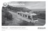 GRENZELOOS - Linders Kampeerauto's Campers Prijslijst 2019-1.pdf4 Technische gegevens 550 MD 650 MEG FIAT BASISMOTOR Fiat Ducato 3.500 kg; 2,3 l Multijet 130 (96 kW/130 pk) **** Consumentenprijs
