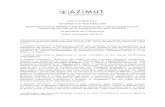 Azimut Holding S.p.A. DOCUMENTO DI REGISTRAZIONE …jsp.azimut.it/export/sites/default/pdf/Documento_di_Registrazione.pdf · Consob sull’opportunità dell’investimento proposto