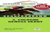 RENNPROGRAMM - Cologne-Weidenpesch Racecourse · 2020-01-28 · 3. Jet Setter 3. Saldinska 3. Jet Setter 3. Rennen 1. Piccadilly 1. Sly Fox 1. Piccadilly 2. Cyrus Sod 2. Piccadilly