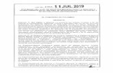 11JUL2019 - minsalud.gov.co · la transmisid,n· y evaluación de la información financiera, de manera que se ... sin haber solventado en primera instancia las obligaciones con sus