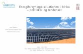 Energiforsynings-situationen i Afrika – politikker og tendenserida-globaldevelopment.dk/wordpress/wp-content/uploads/... · 2019-03-31 · Burkina Faso – Mere end 100, hovedsageligt
