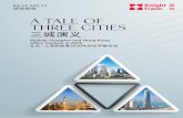 A tale of three cities · A TALE OF THREE CITIES | 5 KnightFrank.com.hk Taking a closer look at the locations of future office supply in China’s three main cities, an interesting