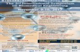 on Biomedical EngineeringResearch of Science and Technology (FIRST), Institute of Innovative Research (IIR), Tokyo Institute of Technology Phone: 045 -9245965 FAX: 5977 E-mail: sympo2017@first.iir.titech.ac.jp
