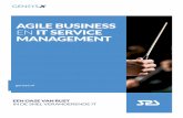 AGILE BUSINESS EN IT SERVICE MANAGEMENT - Grip op IT en de ... · X is Agile Business en IT Service Management voor agile IT-beheer, zowel voor de managed services provider als voor