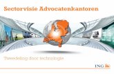 Sectorvisie Advocatenkantoren · de kennisintensieve zakelijke dienstverlening in Nederland. Ondanks sterke omzetdalingen bij notariskantoren ligt de omzet van alle juridische dienstverleners