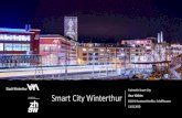 Smart City Winterthur · Smart City Winterthur Die Smart City Winterthur ist eine innovative, fortschrittliche und vernetzte Stadt, die Menschen und Umwelt in den Mittelpunkt stellt.