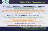 RIKEN Seminar · Institute for Sustainable Chemistry & Catalysis with Boron, Institute of Inorganic Chemistry, University of Würzburg, Germany KAUST Catalysis Center and Division