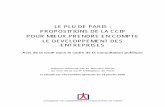 Le PLU de Paris : propositions de la CCIP pour mieux ... · Paris de la CCIP, lors de l’Assemblée Générale de la Délégation de Paris le 27/06/2003. • Présentation du projet