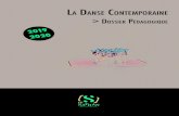 La Danse Contemporainese.ac-amiens.fr/safran/wp-content/uploads/sites/2/2019/... · 2019-09-02 · La Danse Contemporaine La danse contemporaine est une discipline artistique tout
