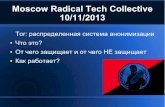Moscow Radical Tech Collective 10/11/2013Вам не обязательно понимать, как это работает. Давайте просто допустим, что это