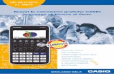 Scopri le calcolatrici grafiche CASIO ammesse …my.fieradidacta.it/public/1074277-pdf1.pdf• Calcolo di equazioni lineari da 2 a 6 incognite quadratiche e cubiche • Funzioni statistiche