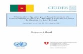 Séminaire régional pour la prévention de …...Rapport final Séminaire régional pour la prévention de l’extrémisme violent en Afrique Centrale et dans 1 Table des matières