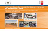 juin 2014 Prévention de l’extrémisme violent au Burkina Faso · 2014-07-15 · sécurité, l’aide humanitaire et les programmes de déve-loppement. Parmi la multitude d’organismes