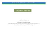 Skills for Green Jobs · Departamentode creaciónde empleoy desarrolloempresarial OrganizaciónInternacionalde Trabajo EmpleosVerdesEmpleosVerdes. Empleos Verdes, COP 16, Cancun,