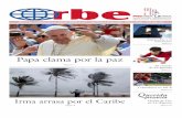 Papa clama por la paz - Prensa Latina€¦ · Papa clama por la paz El mundo s a t s i t us oae dl Septiembre y el terrorismo Página 2 Irma arrasa por el Caribe Página 14 Comodines