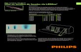 Mise en lumière de façades via LEDline 2 - Philipsimages.philips.com/is/content/PhilipsConsumer... · 2019-10-29 · 2 mètres 35 lux 40 lux 20 lux 1 mètre 90 lux 45 lux 5 lux
