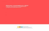 Monitor Woningbouw 2012 - Noord-Holland · vallen daarom naar rato van de groei van de voorraad per jaar verdeeld. Het effect hiervan is te zijn in figuur 1. Figuur 1: Trendbreuk